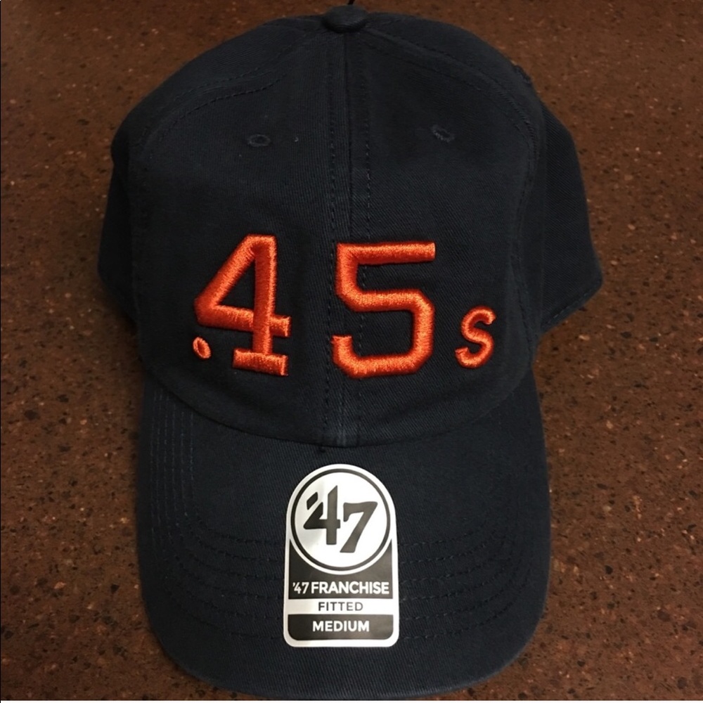 NWT Houston Astros 47 Brand Fitted Hat